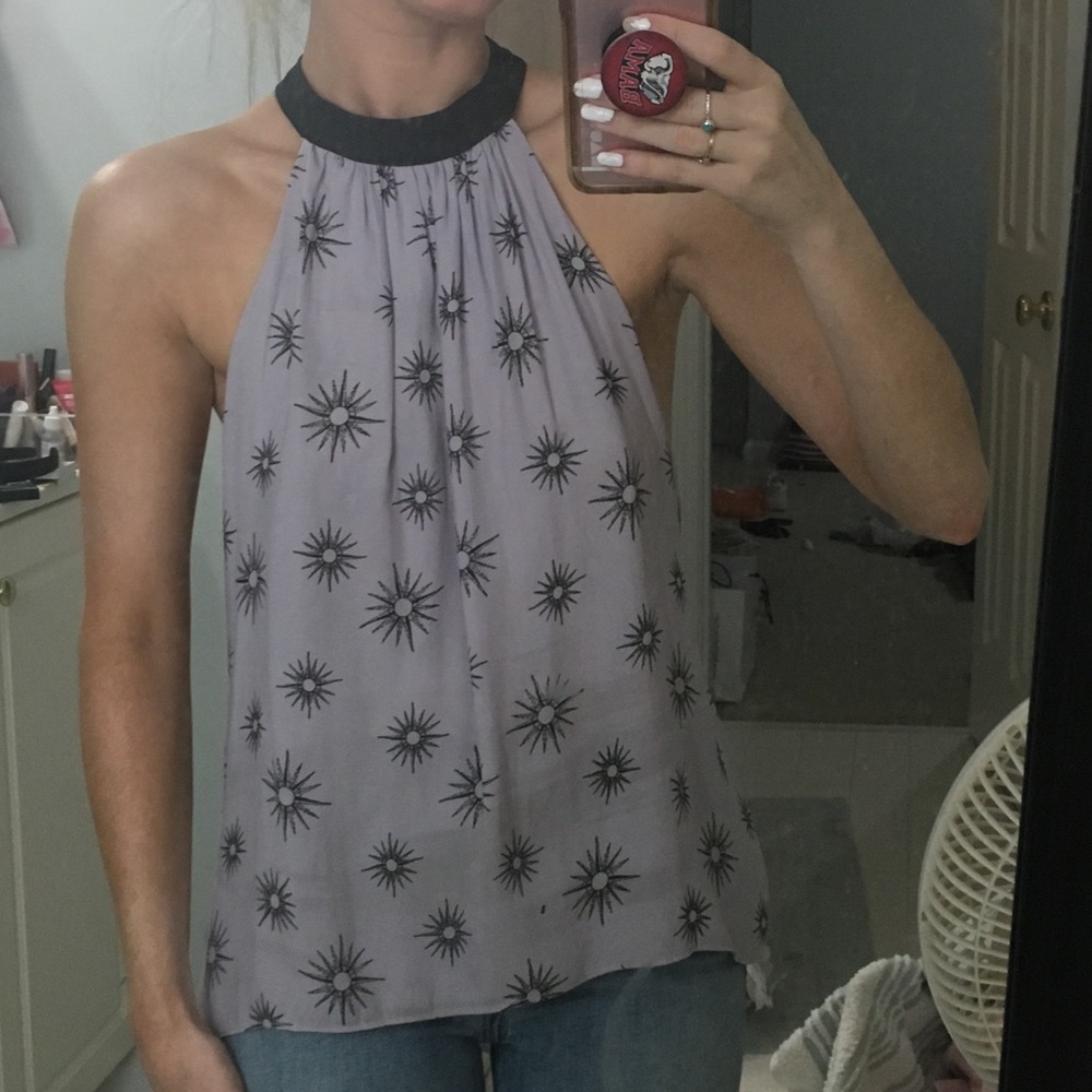 Free people lavender top